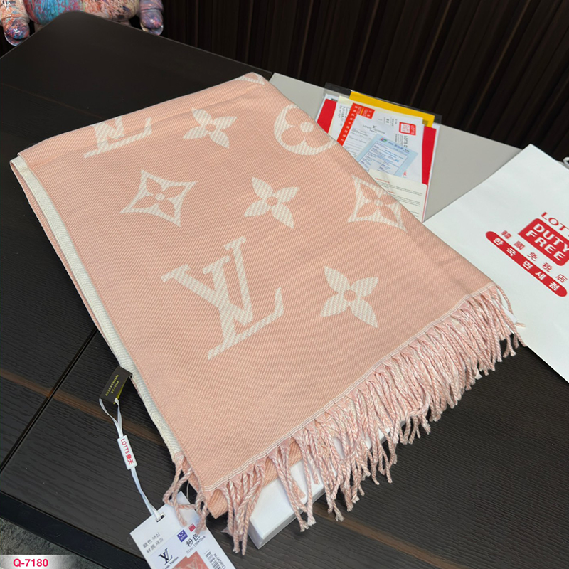 ルイヴィトン LOUIS VUITTON 秋冬 スカーフ カシミヤ 4色 レディース