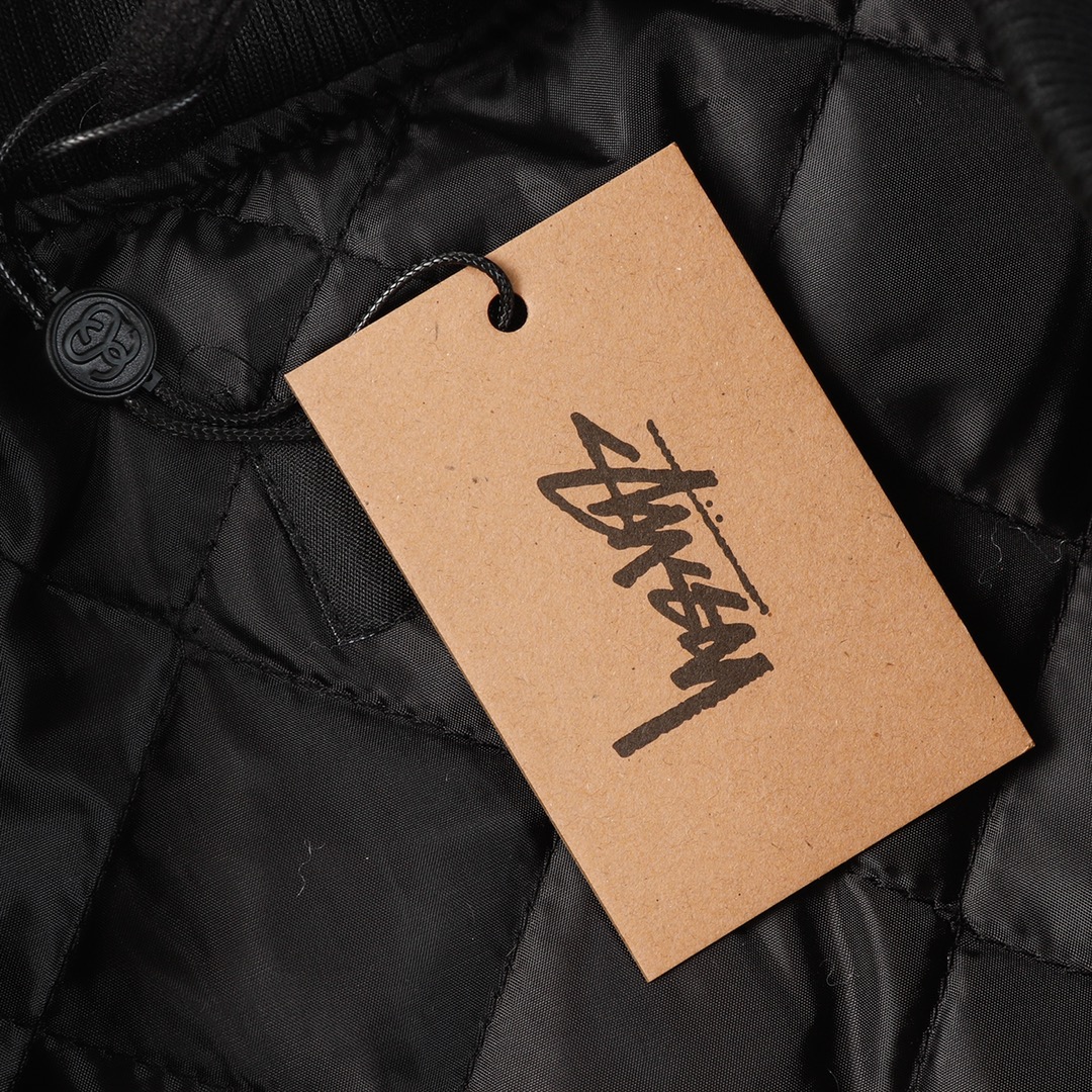 ステューシー 野球服 ジャケット 中綿 メンズ レディース