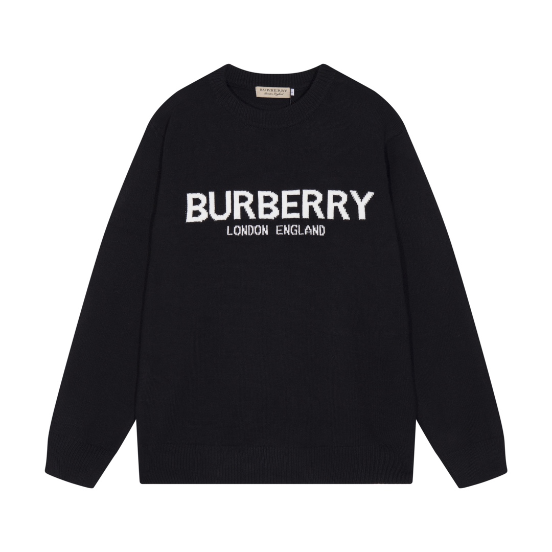 バーバリー BURBERRY ニットセーター ジャカードプルオーバー レディース