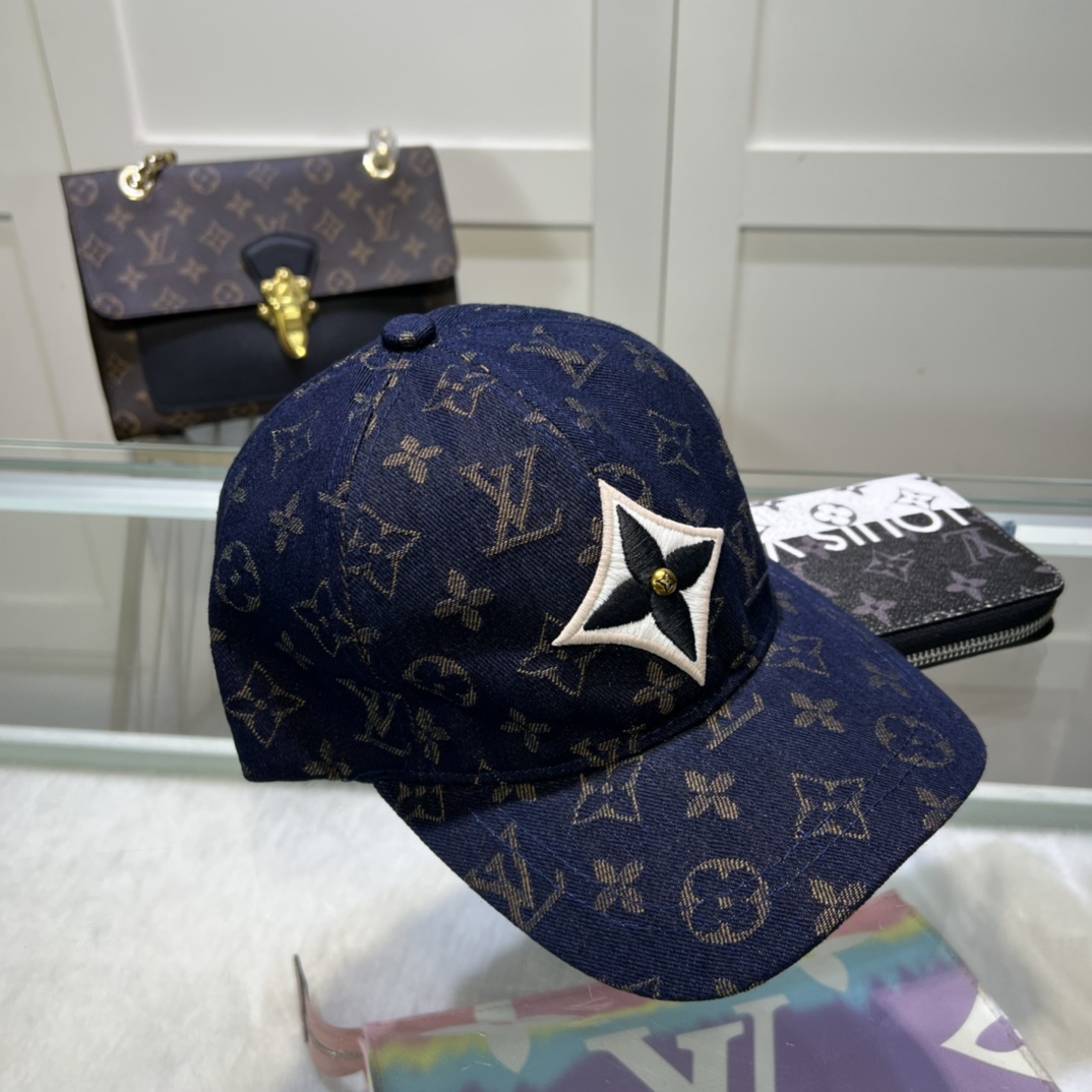 ルイヴィトン 春夏 キャップ･デニム メンズ＆レディース