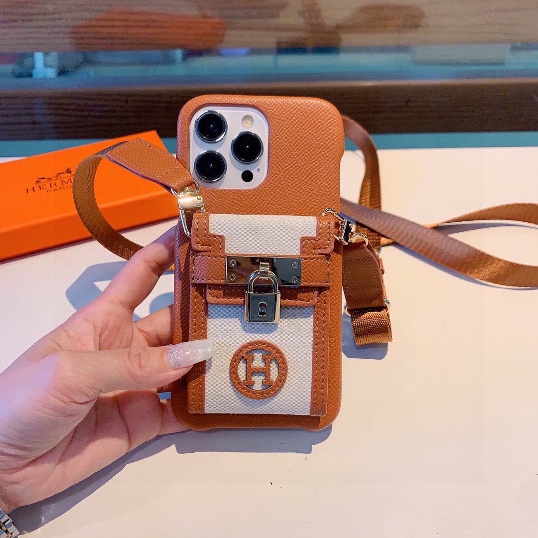 エルメス カードホルダー クロスボディ ファッション 携帯ケース レディース