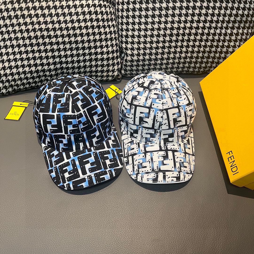 フェンディ ファッション キャップ キャンバス 2色 メンズ＆レディース