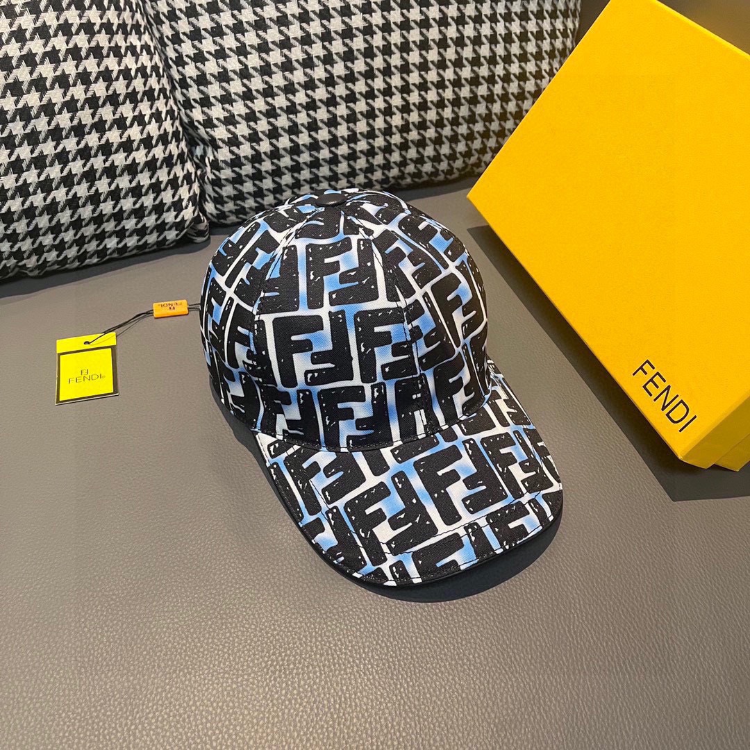 フェンディ ファッション キャップ キャンバス 2色 メンズ＆レディース