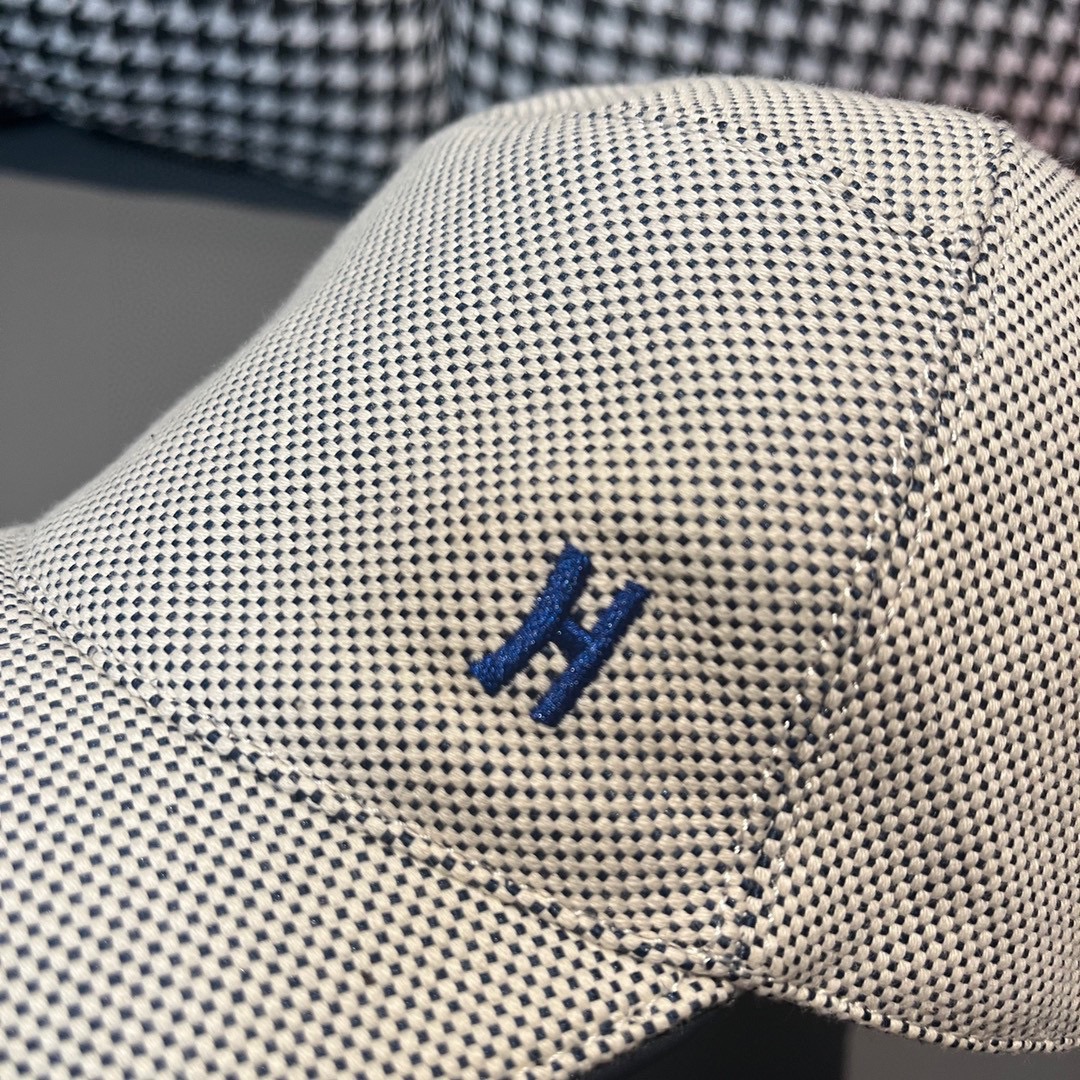 エルメス シンプル 春夏 キャップ キャンバス  メンズ