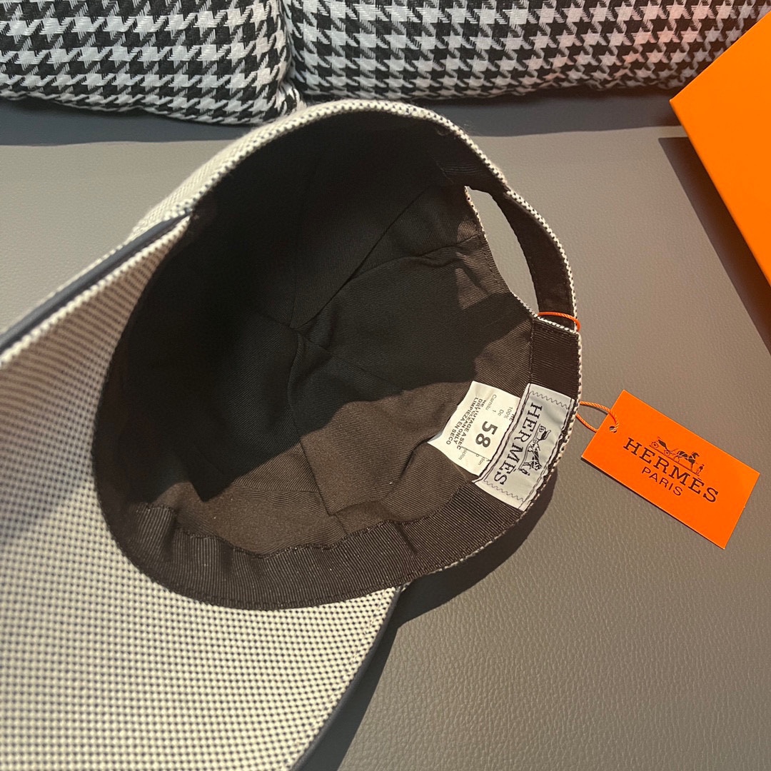 エルメス シンプル 春夏 キャップ キャンバス  メンズ