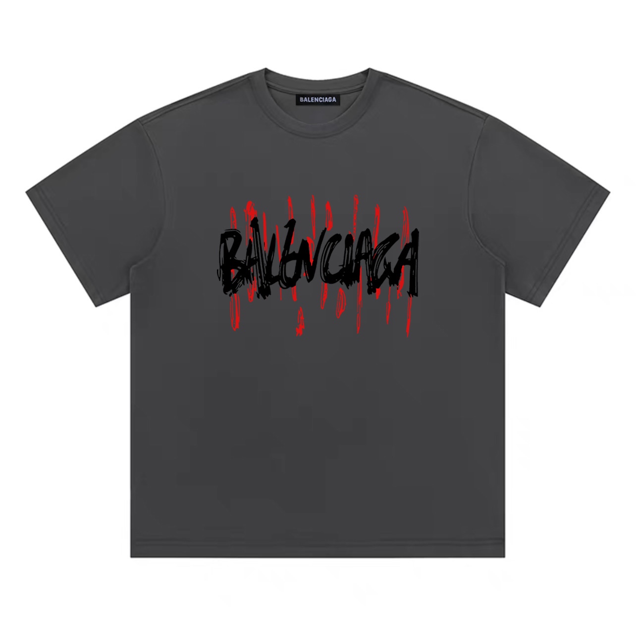 バレンシアガ 夏 新作 半袖 Tシャツ 落書き メンズ 