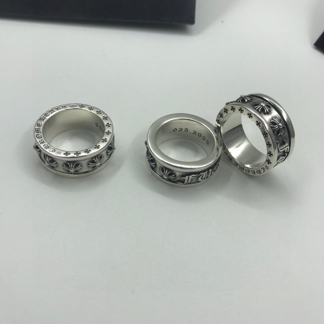 クロムハーツ Chrome Hearts 古文回転リング メンズ