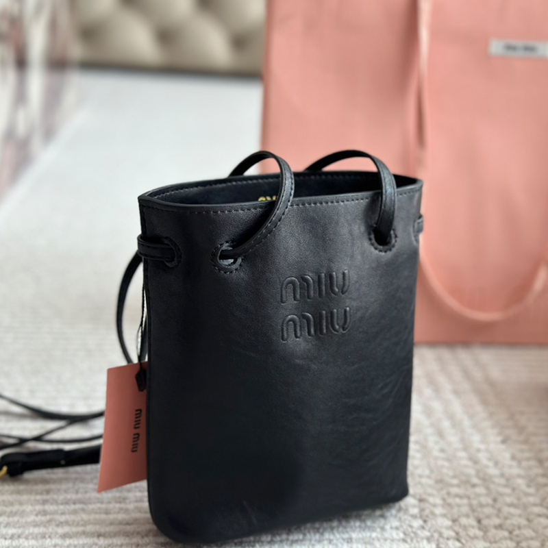 ミュウミュウ ミニバッグ バケットバッグ 3色 レディース