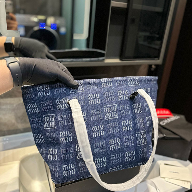 ミュウミュウ モノグラム ハンドバッグ トートバッグ レディース