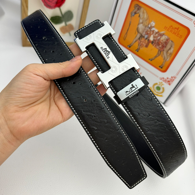 エルメス ベルト 牛革 38mm 穴あけ器を贈り 2色 牛革メンズ