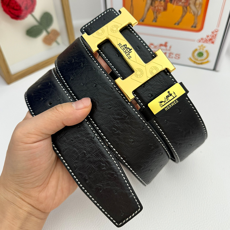 エルメス ベルト 牛革 38mm 穴あけ器を贈り 2色 牛革メンズ