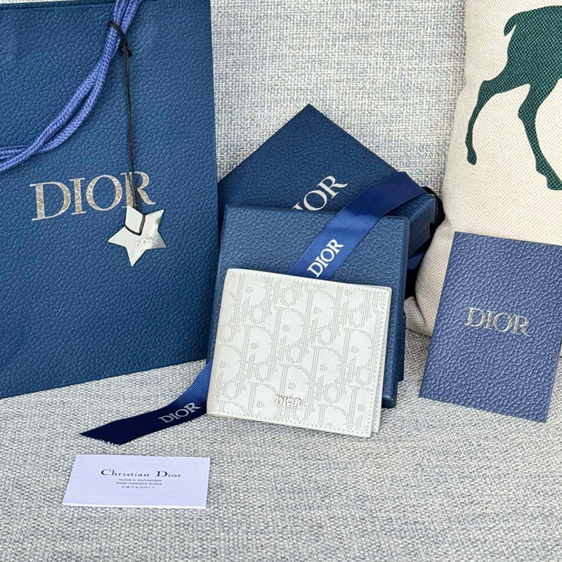 ディオール Dior ウォレット オブリーク ギャラクシーレザー メンズ