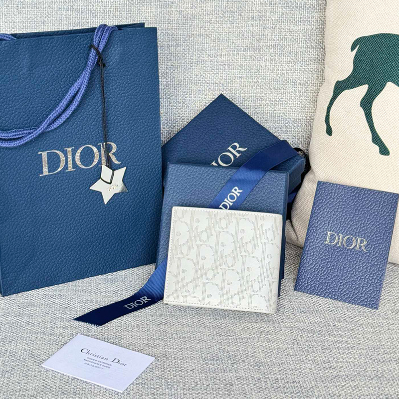 ディオール Dior ウォレット オブリーク ギャラクシーレザー メンズ