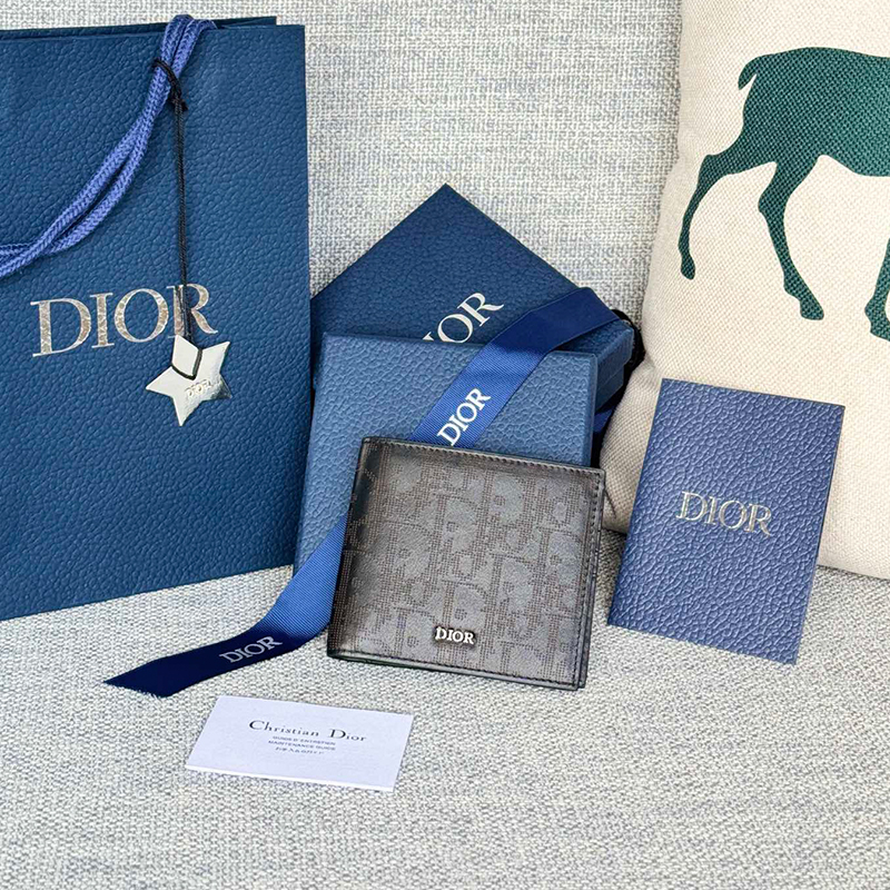 ディオール Dior ウォレット オブリーク ギャラクシーレザー メンズ