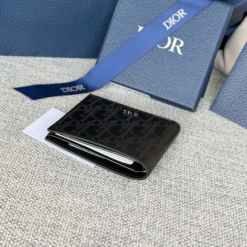 ディオール Dior ウォレット オブリーク ギャラクシーレザー メンズ
