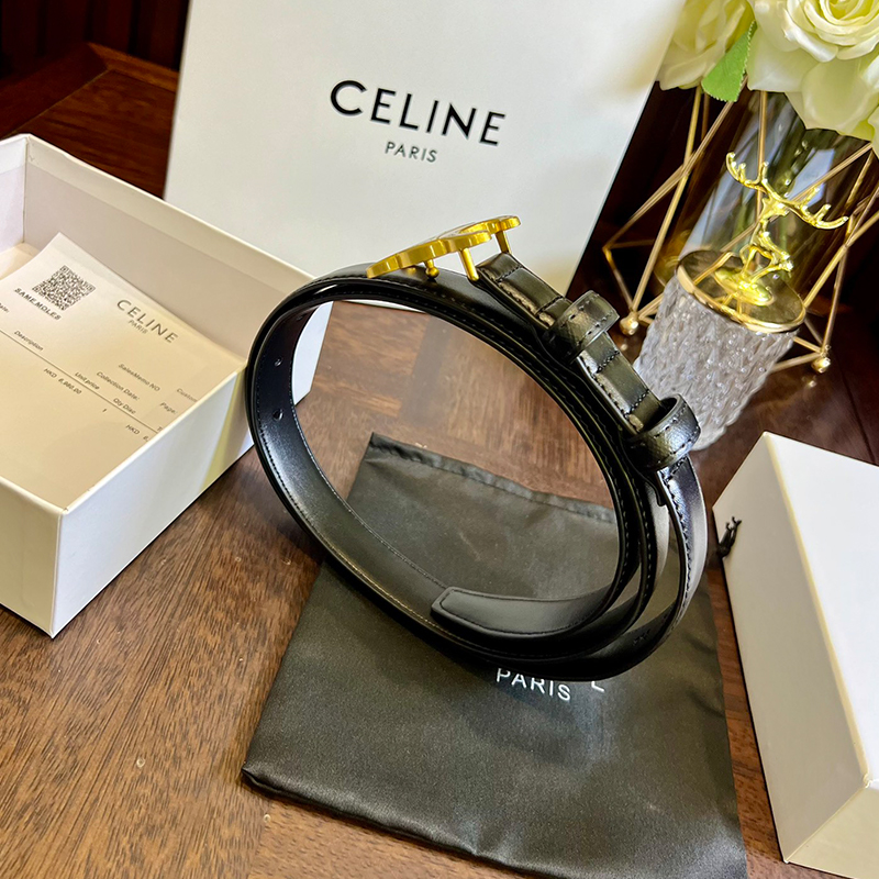 セリーヌ ベルト 牛革 ２色 メンズ