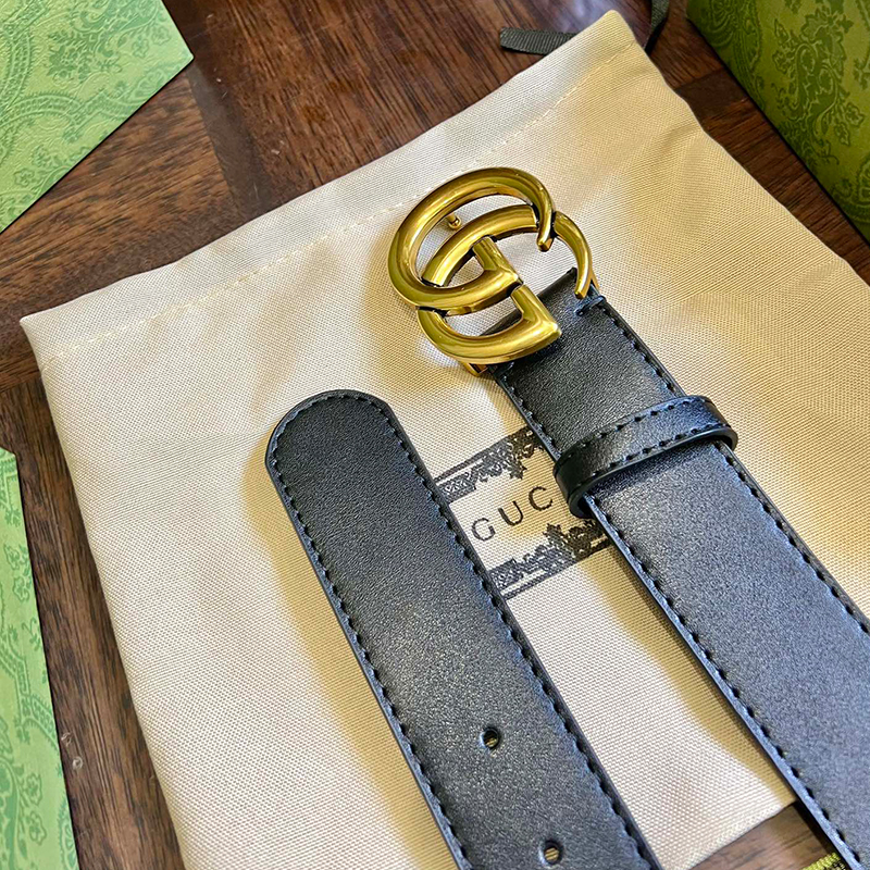 グッチ GUCCI 幅4cm 牛革 ベルト メンズ