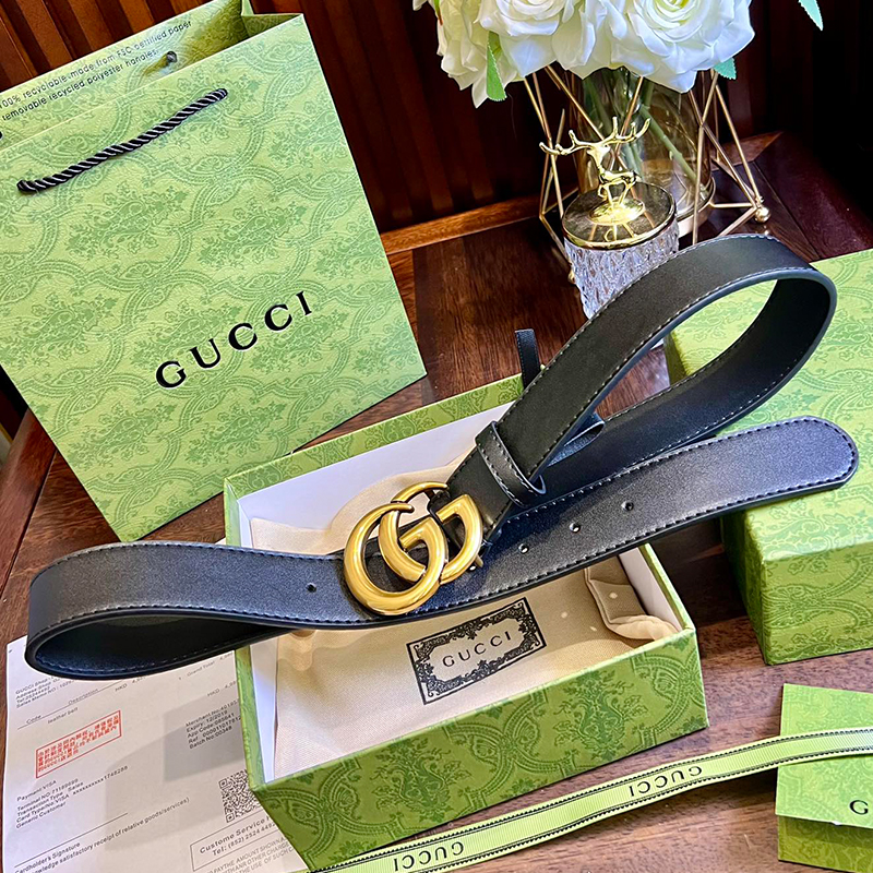 グッチ GUCCI 幅4cm 牛革 ベルト メンズ