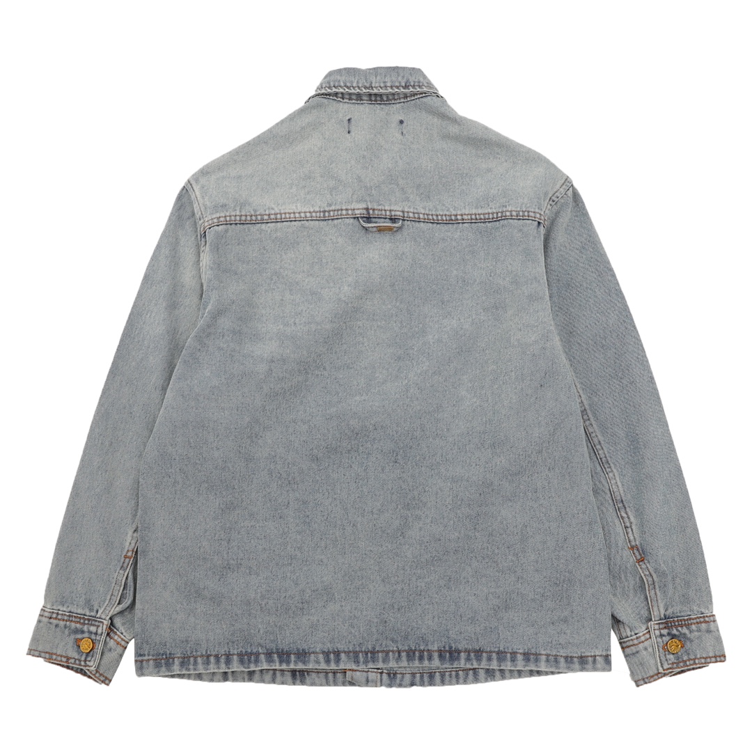 ルイヴィトン LOUIS VUITTON 花柄デニムジャケット 長袖 メンズ