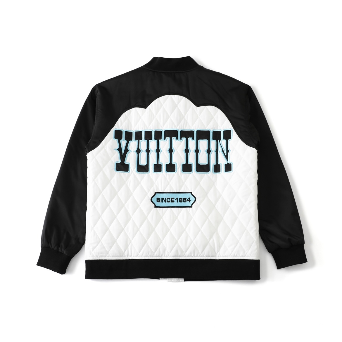 ルイヴィトン（LOUIS VUITTON）ブラックホワイト ジャケット ファッション メンズ&レディース