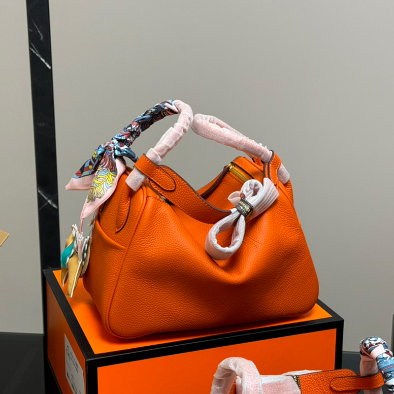 エルメス レア【HERMES】リンディ 26 ハンドバッグ G金具 レディース