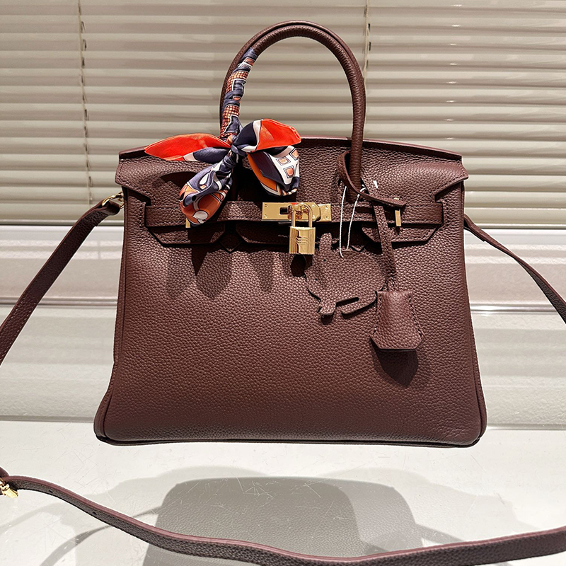 エルメス バーキン30 キャバン トゴ ゴールド レディース