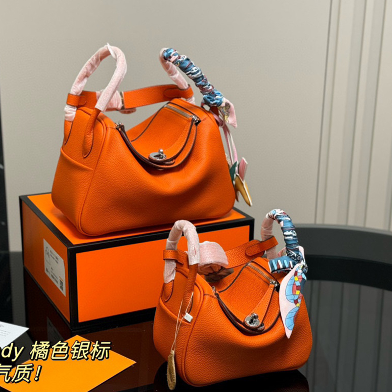 エルメス レア【HERMES】リンディ 26 ハンドバッグ G金具 レディース