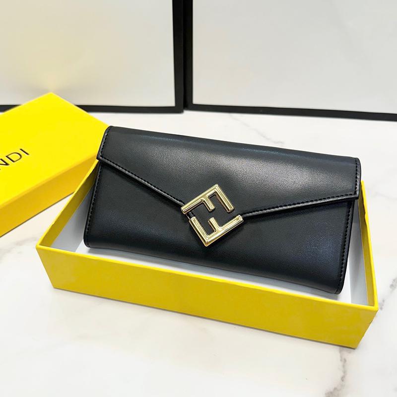 フェンディ FENDI 長財布 レディース FFダイヤモンド コンチネンタル財布