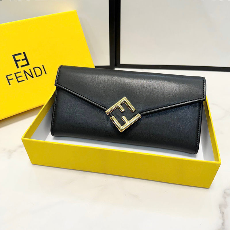 フェンディ FENDI 長財布 レディース FFダイヤモンド コンチネンタル財布