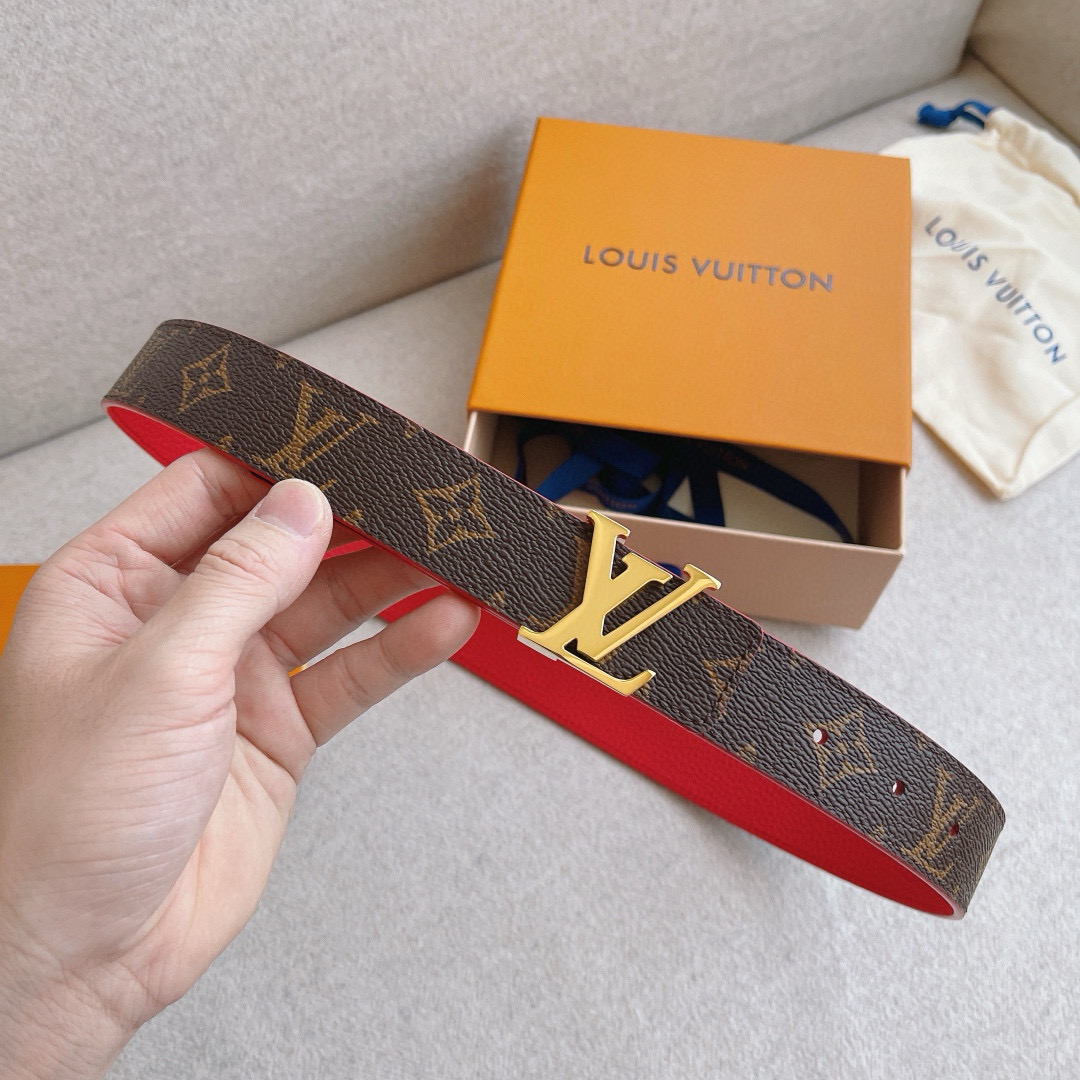 ルイヴィトン LOUIS VUITTON ベルト 30mm ギフト レディース