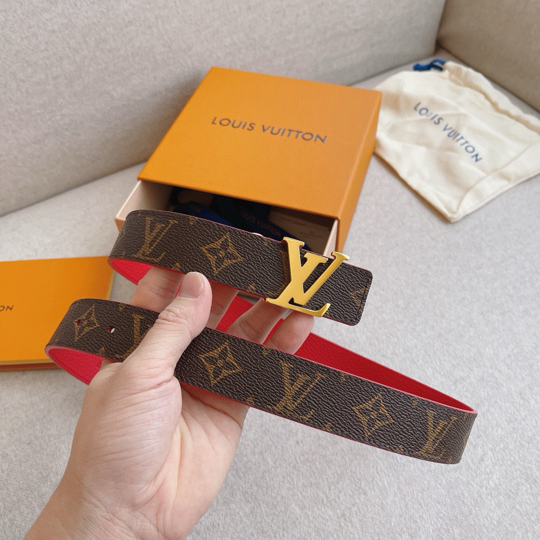ルイヴィトン LOUIS VUITTON ベルト 30mm ギフト レディース