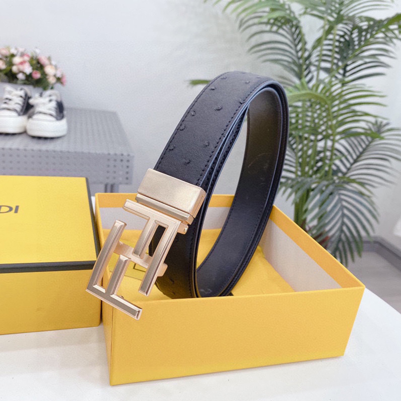 フェンディ FENDI FFロゴバックル留め レディース ベルト
