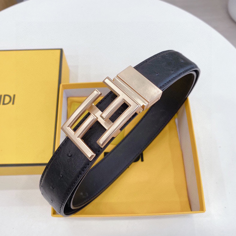 フェンディ FENDI FFロゴバックル留め レディース ベルト