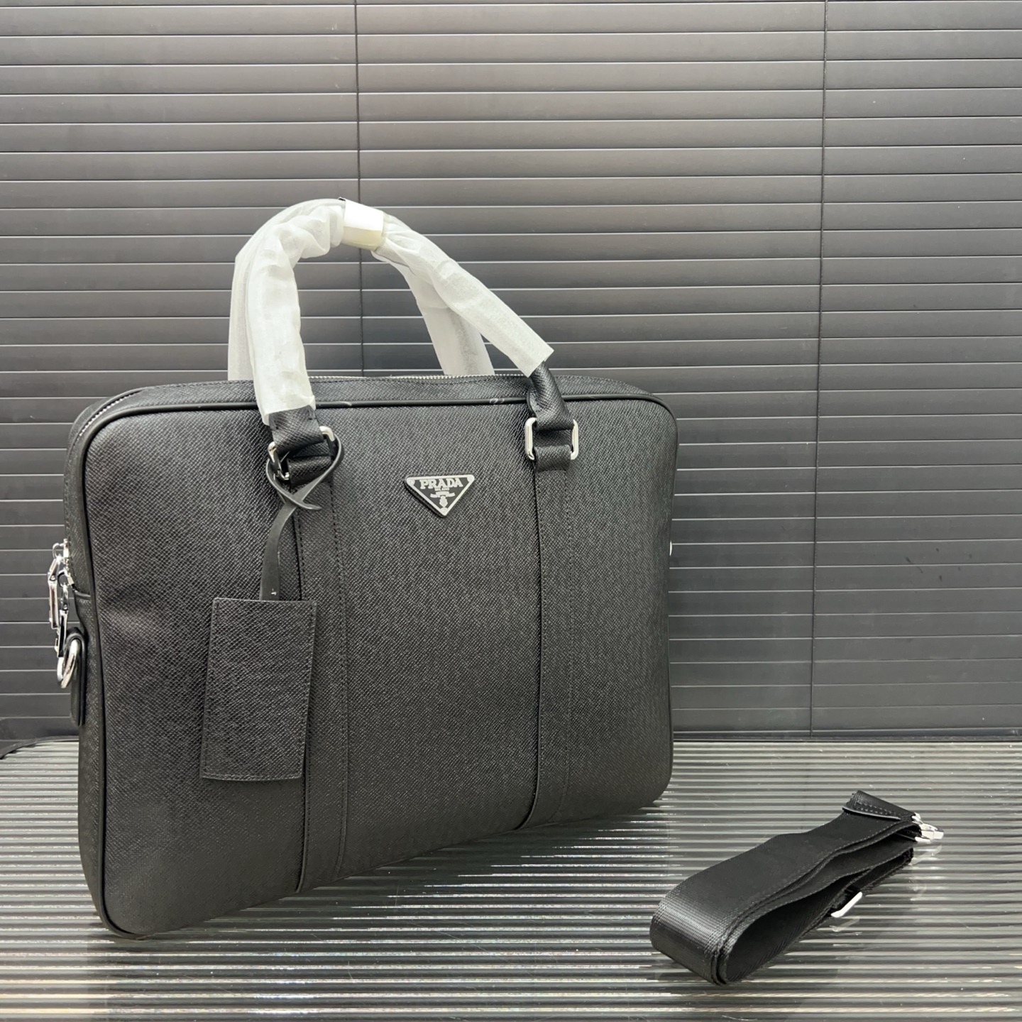 プラダ PRADA ハンドバッグ ショルダーバッグ 2way ビジネスバッグ メンズ