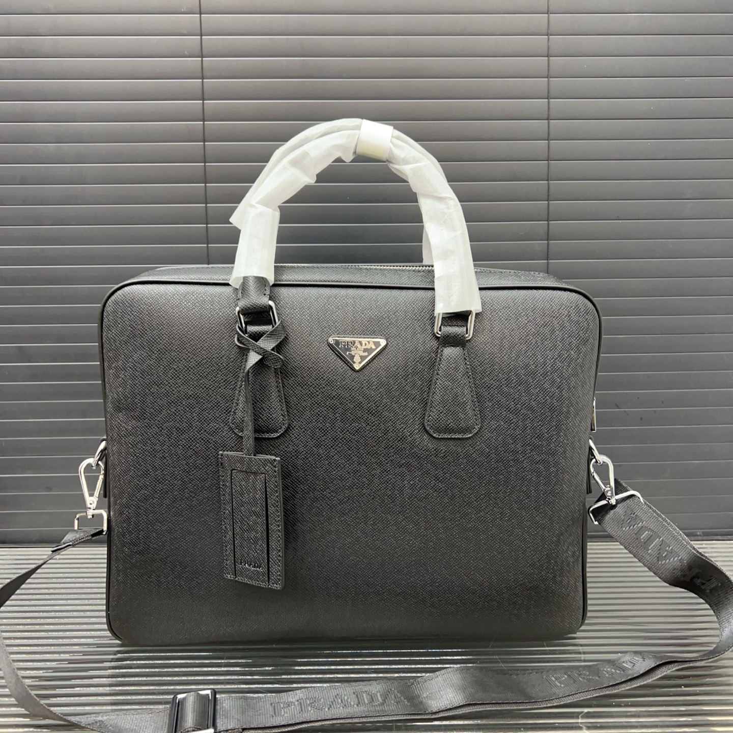 プラダ ビジネスバック PRADA 2way ショルダー トート サフィアーノ 
