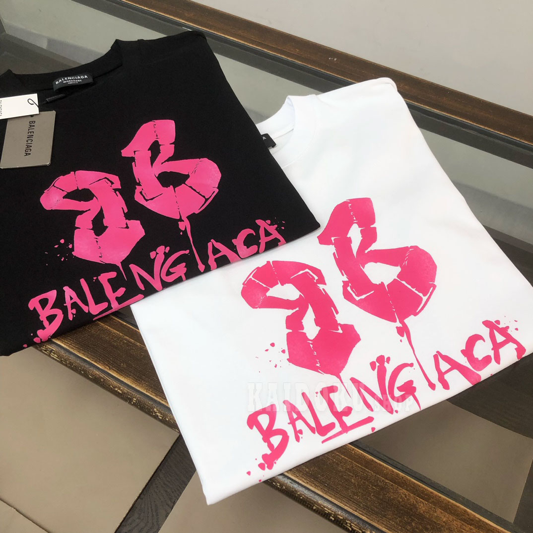 バレンシアガ BALENCIAGA プリント 夏 Tシャツ メンズ