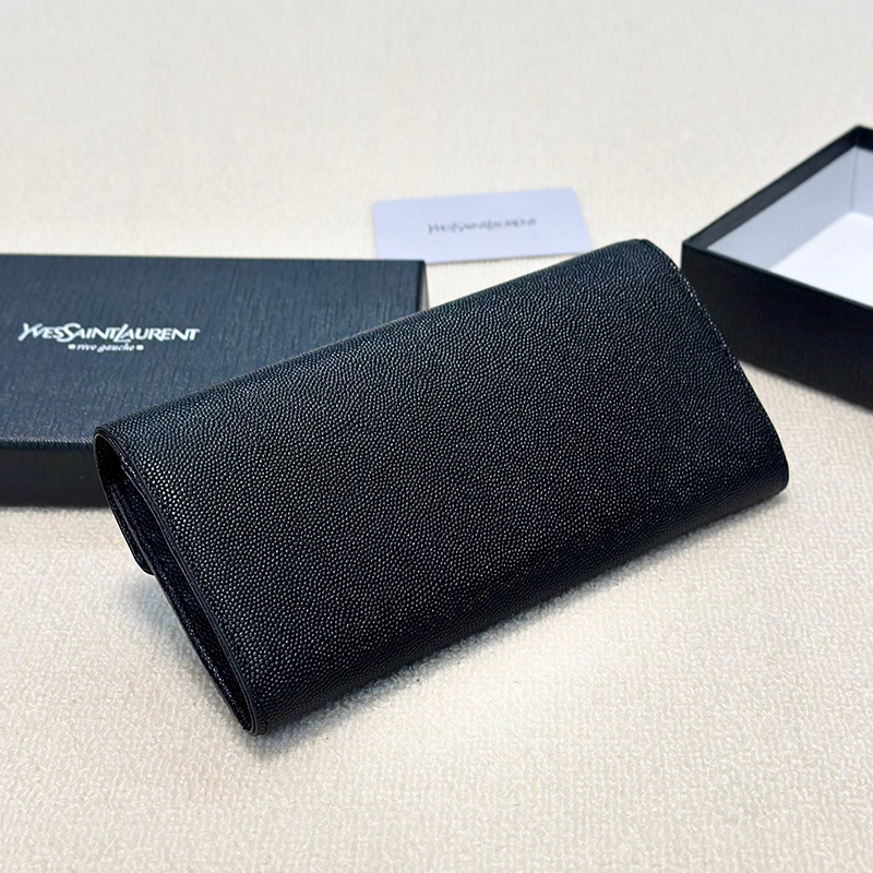 SAINT LAURENT サンローラン 長財布 牛革 レディース