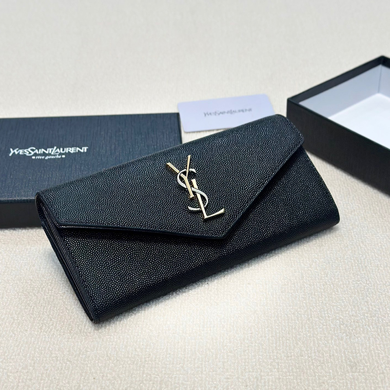SAINT LAURENT サンローラン 長財布 牛革 レディース