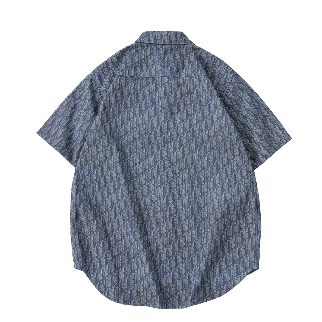 ディオール Dior ショートスリーブ お洒落カラー シャツ メンズ