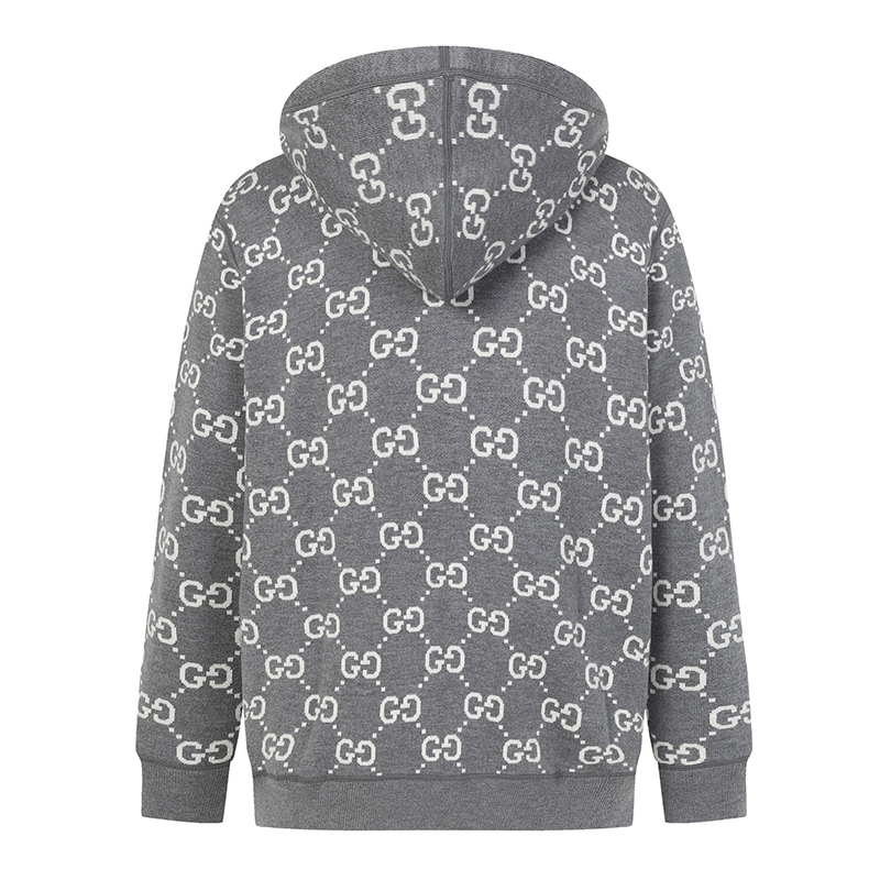 グッチ GUCCI 新作 リバーシブル GGウール フーディジップジャケット 3色メンズ