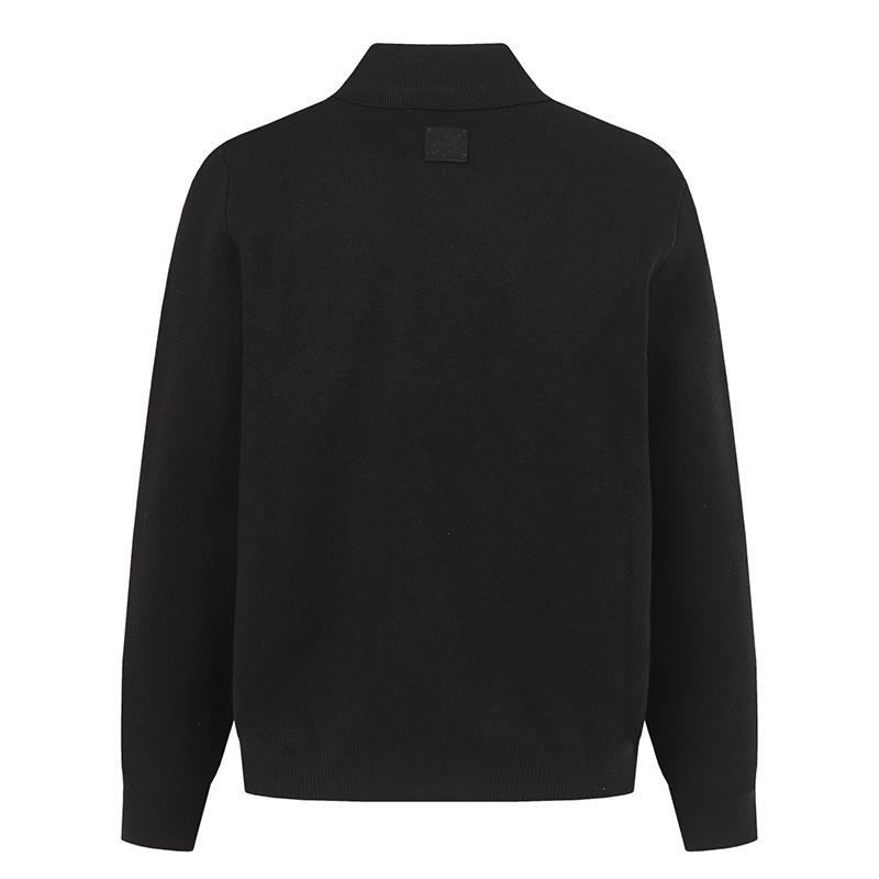 ルイヴィトン LOUIS VUITTON ニットブルゾン ウィズ レザーディテール ジャケット メンズ