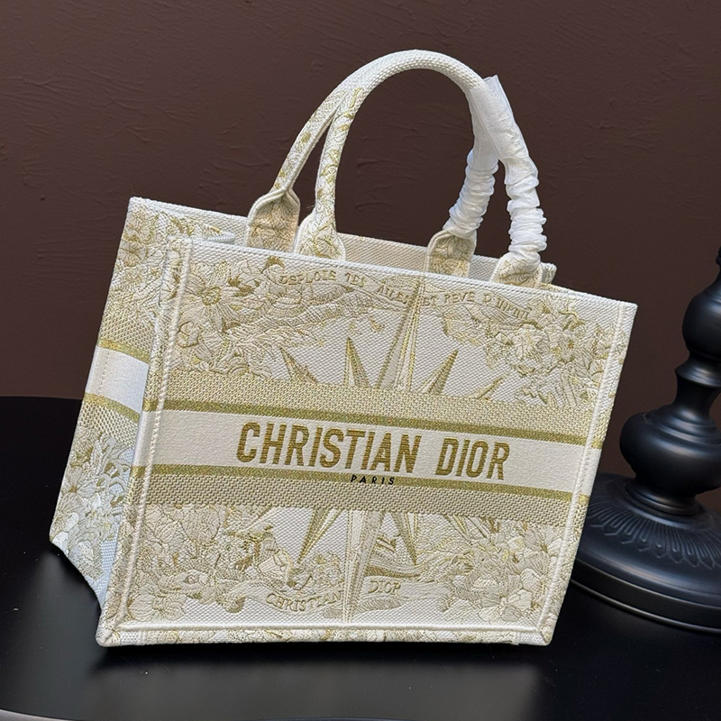 ディオール DIOR 実用的でお洒落 Book Tote バッグ レディース