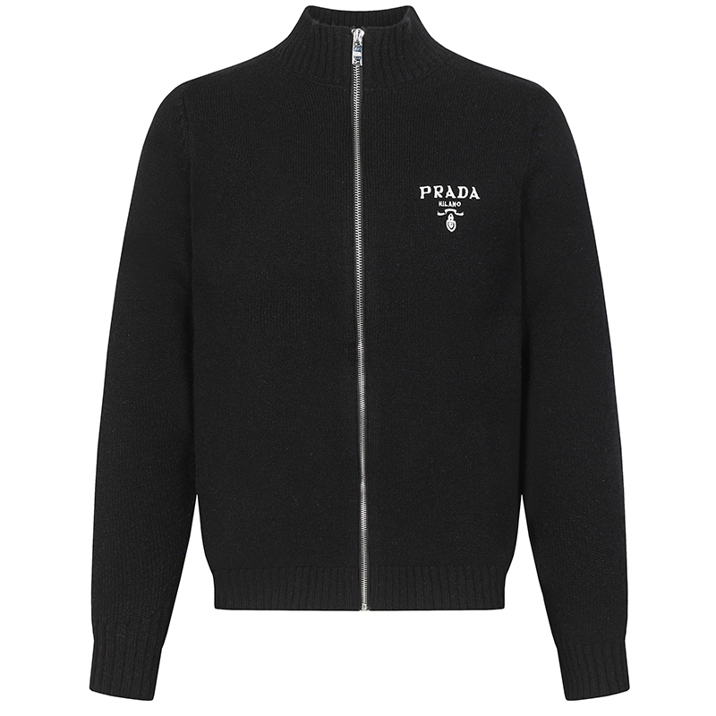 プラダ PRADA ウール カシミヤ ニット カーディガン ジャケット メンズ