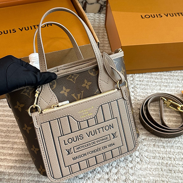 ルイヴィトン LOUIS VUITTON トートバッグ 2色 ネバーフル BB プレミアム レディース