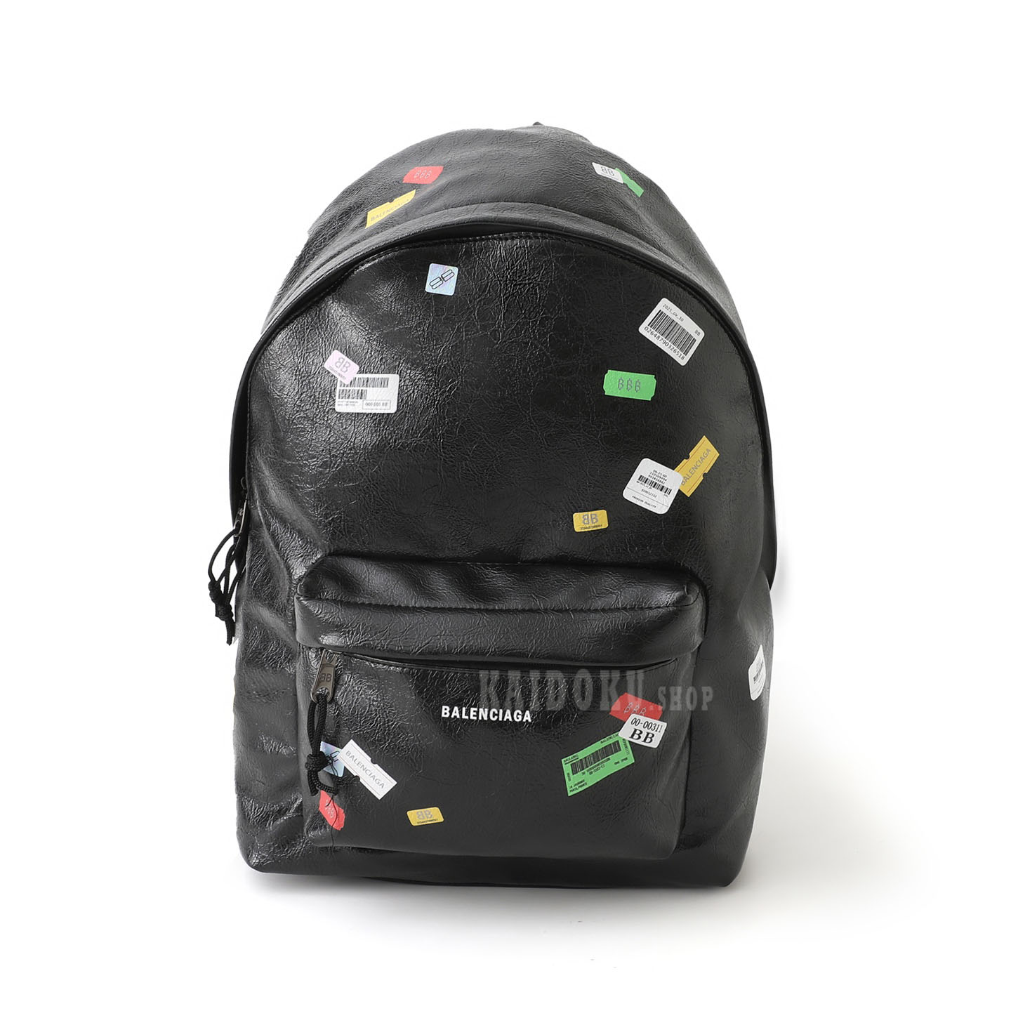 バレンシアガ BALENCIAGA 25FW ステッカープリント Explorer バックパック メンズ