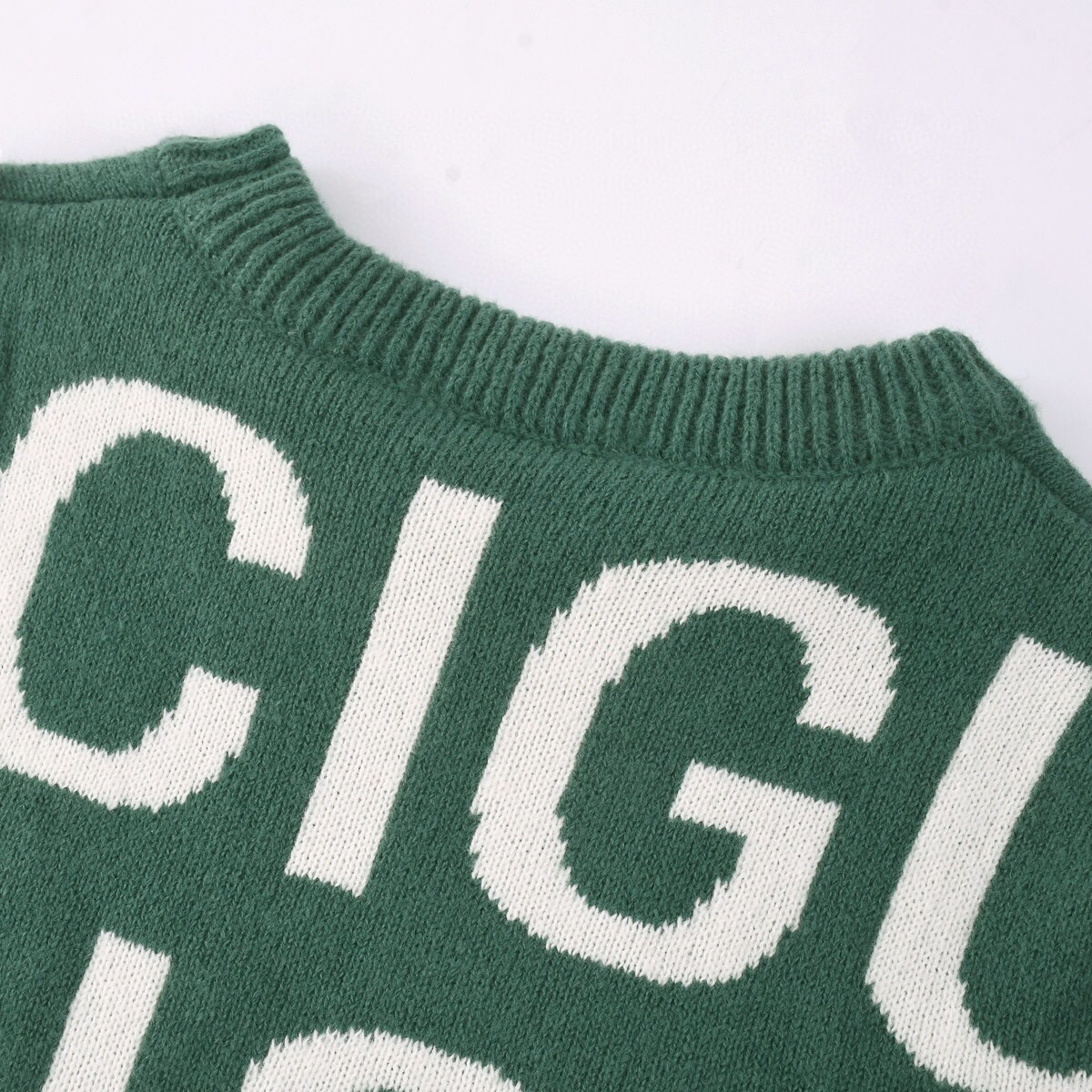 グッチ GUCCI ロゴパターン ウール セーター メンズ レディース