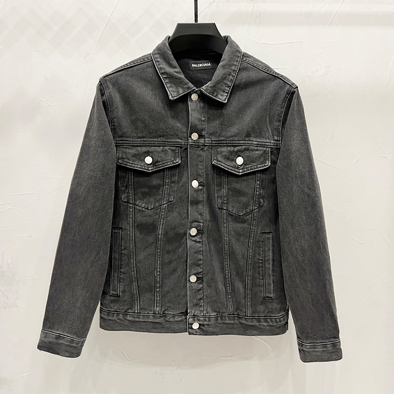 バレンシアガ BALENCIAGA ジャケット OVERDYED デニム メンズ