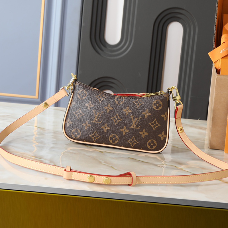 ルイヴィトン LOUIS VUITTON モノグラム ショルダーバッグ Easy Pouch レディース
