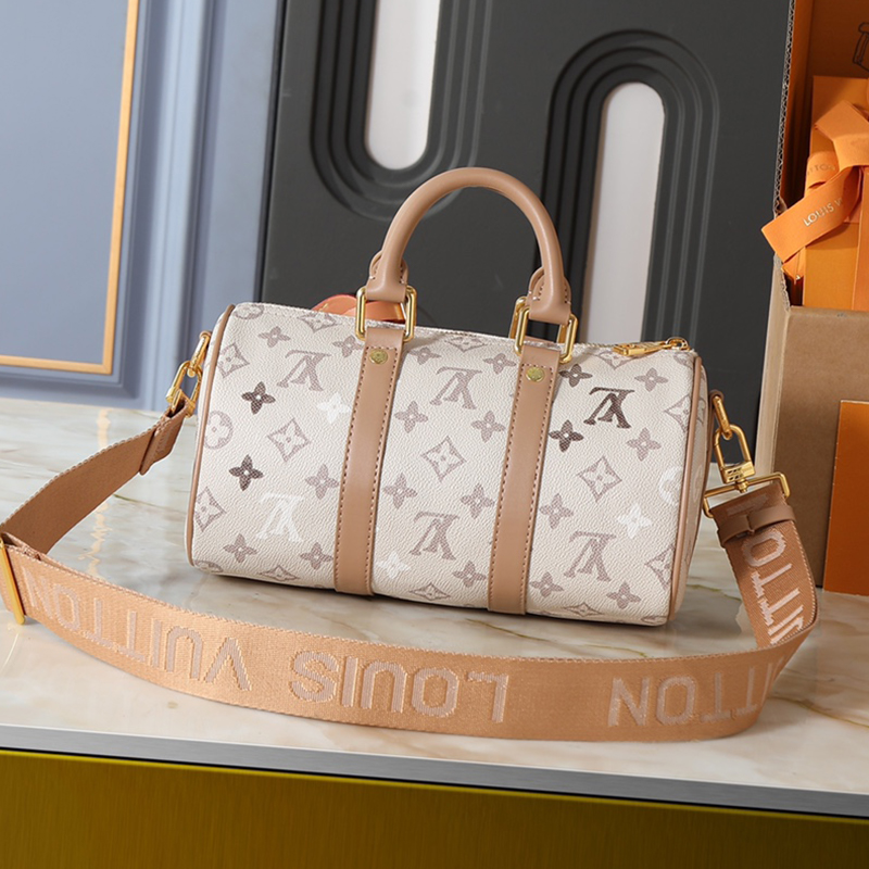 ルイヴィトン LOUIS VUITTON キーポール 25 ボストンバッグ レディース