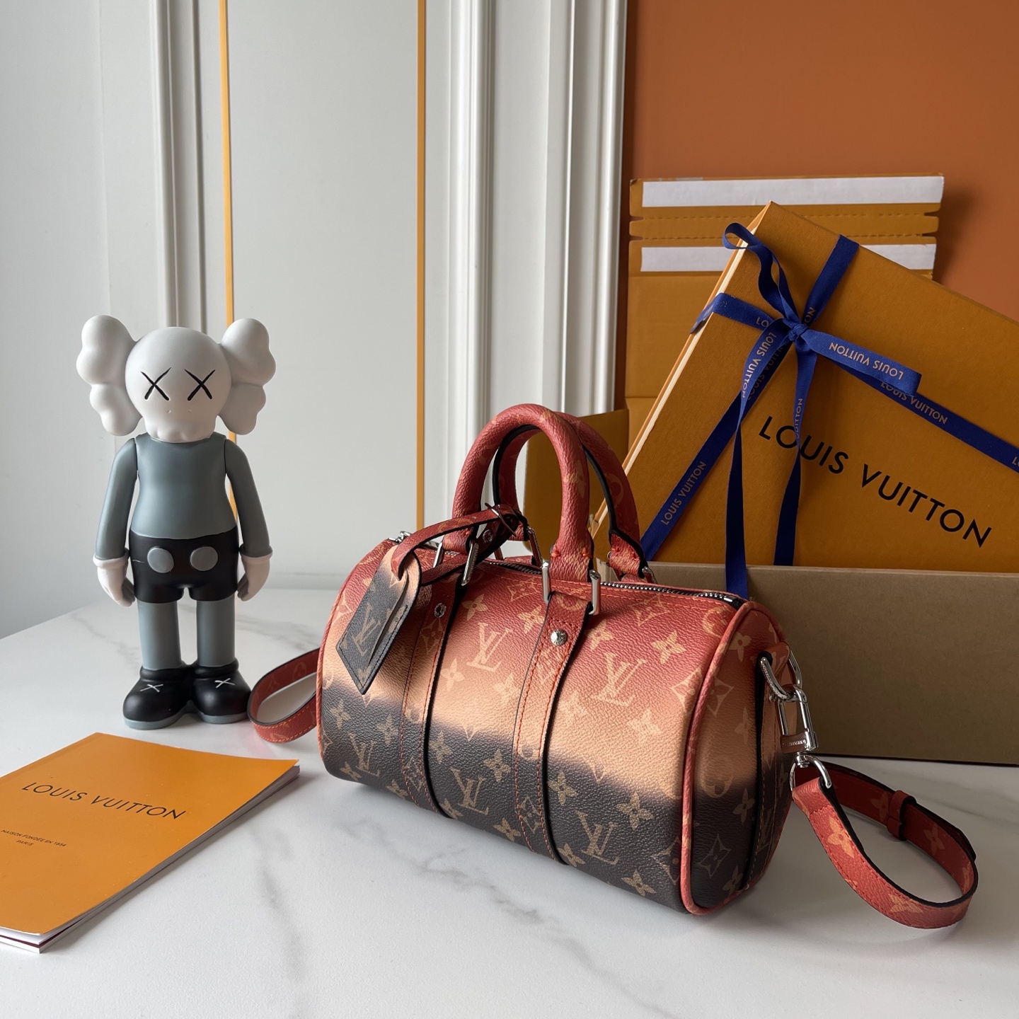 ルイヴィトン LOUIS VUITTON 新作*LV*キーポール 25 グリーンモノグラム ハンドバッグ M26930 メンズ